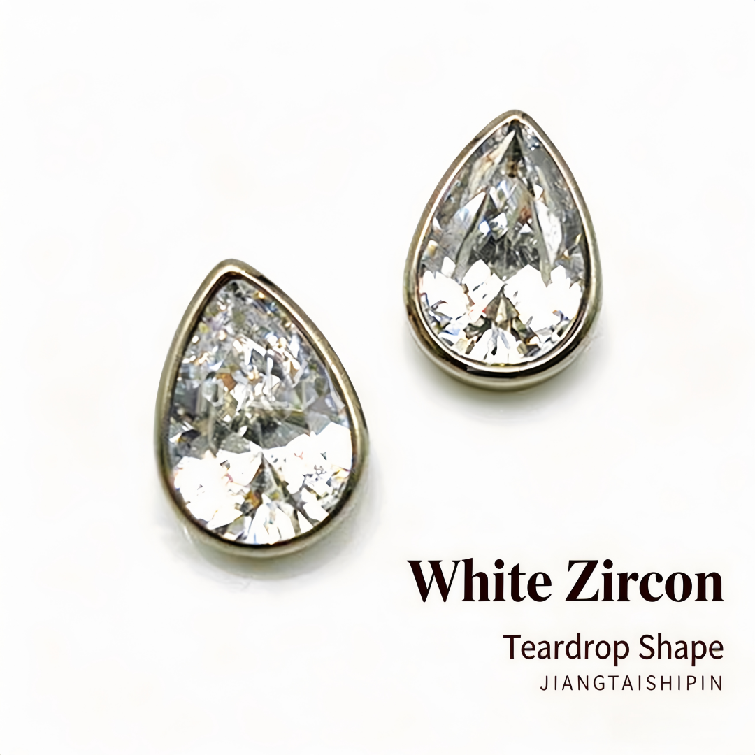 G23 Titanium + White Zircon